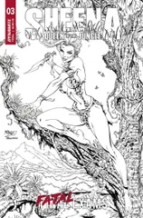 Variant Cover for Sheena: Queen of the Jungle #3