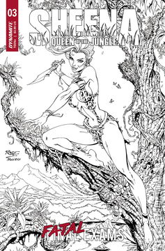 Variant Cover for Sheena: Queen of the Jungle #3