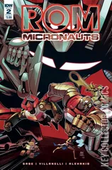 Cover for ROM and the Micronauts #2