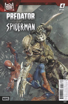 Variant Cover for Predator vs Spider-Man #4