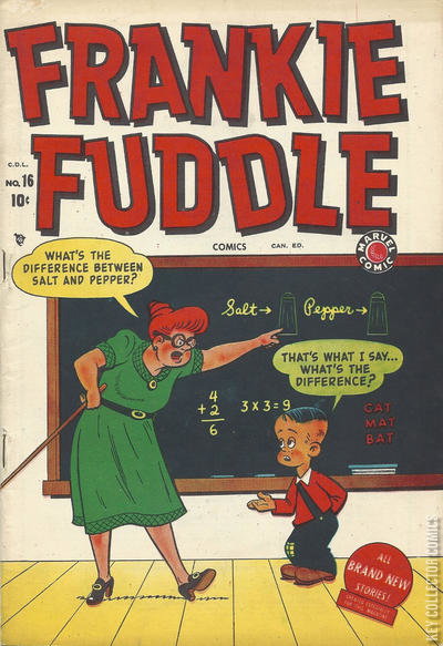 To Fuddle Cartoon Frankie Fuddle by Bell Features | Key Collector Comics