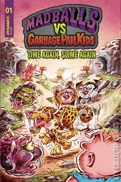 Variant Cover for Madballs vs. Garbage Pail Kids: Slime Again #1