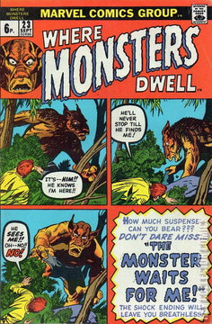 Variant Cover for Where Monsters Dwell #23