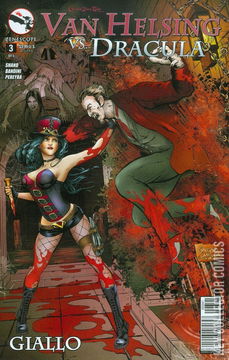 Variant Cover for Van Helsing vs. Dracula #3