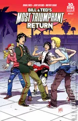 Cover for Bill & Ted's Most Triumphant Return #4
