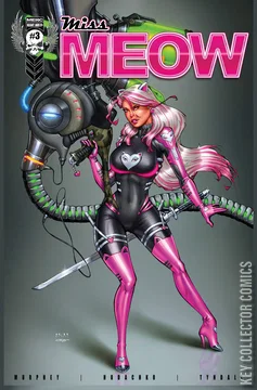 Variant Cover for Miss Meow: Special Kickstarter Collectors Edition #3