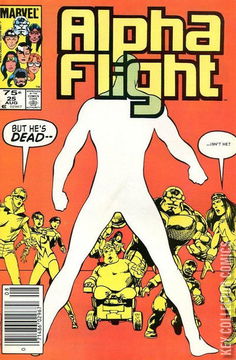Variant Cover for Alpha Flight #25