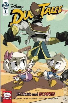Variant Cover for DuckTales: Faires and Scares #1