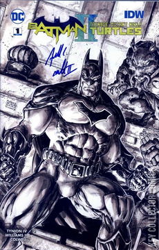 Variant Cover for Batman / Teenage Mutant Ninja Turtles #1