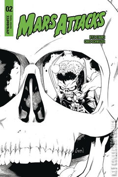 Variant Cover for Mars Attacks #2
