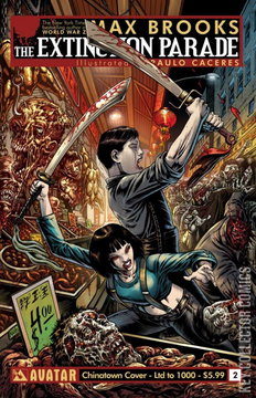 Variant Cover for The Extinction Parade #2