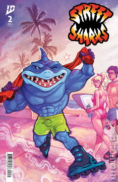 Variant Cover for Street Sharks #2