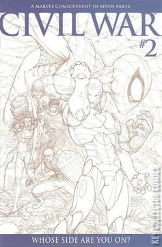 Variant Cover for Civil War #2
