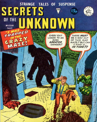 Cover art for Secrets of the Unknown #164