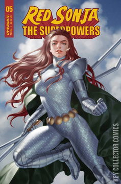 Variant Cover for Red Sonja: The Superpowers #5