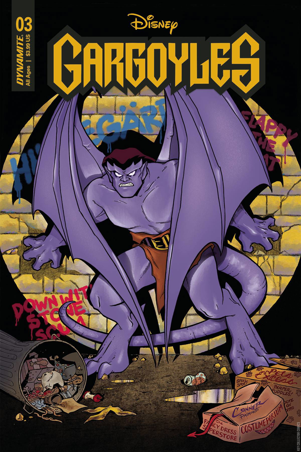 Variant Cover for Gargoyles #3