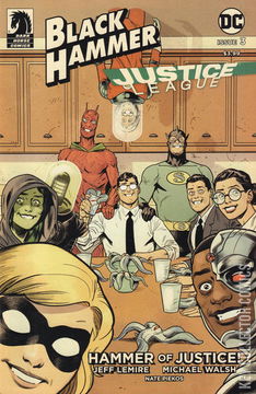 Variant Cover for Black Hammer / Justice League #3