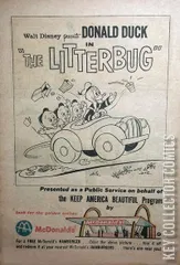 Cover for Donald Duck in The Litterbug