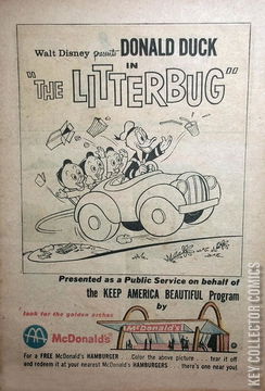 Variant Cover for Donald Duck in The Litterbug