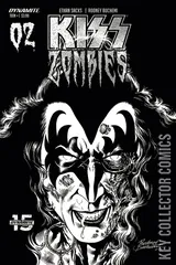 Variant Cover for KISS / Zombies #2