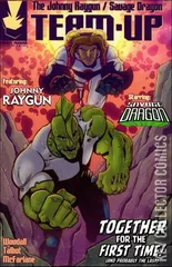 Cover for The Johnny Raygun / Savage Dragon Team-Up