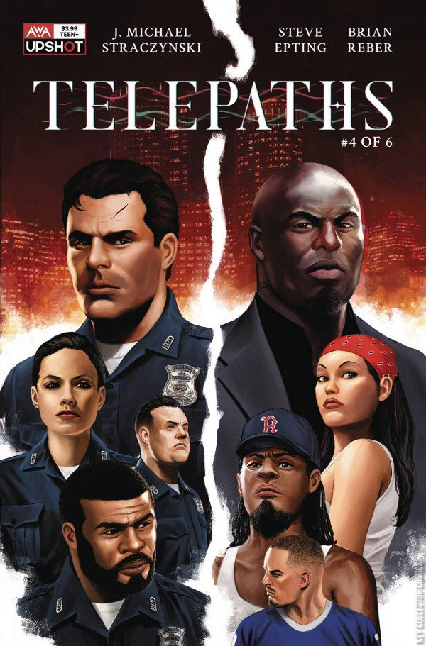 Cover art for Telepaths #4