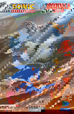 Sonic the Hedgehog x Godzilla