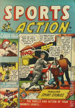 Variant Cover for Sports Action #7