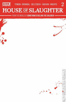 Variant Cover for House of Slaughter #2