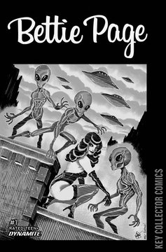 Variant Cover for Bettie Page: Alien Agenda #1