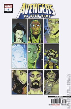 Variant Cover for Avengers: No Road Home #9