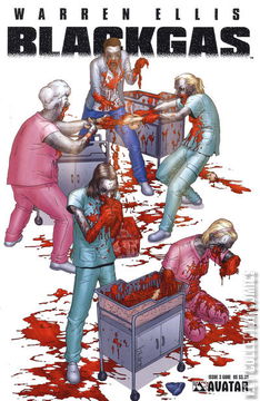 Variant Cover for Warren Ellis' Blackgas #3