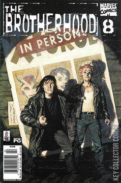 Variant Cover for The Brotherhood #8