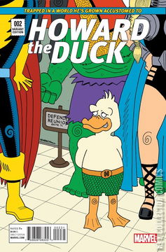 Variant Cover for Howard the Duck #2