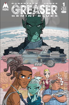 Variant Cover for Greaser: Gemini Blues #1