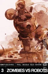 Cover for Zombies vs. Robots #3