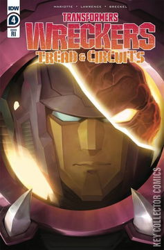 Variant Cover for Transformers: Wreckers - Tread & Circuits #4