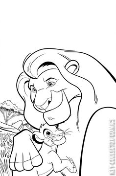 Variant Cover for The Lion King #2