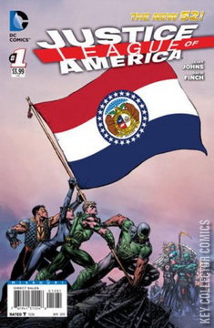 Variant Cover for Justice League of America #1