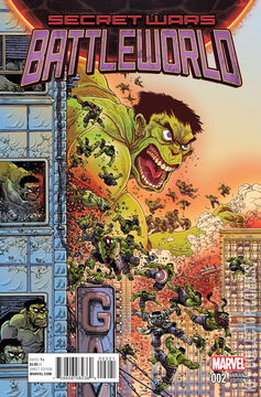 Variant Cover for Secret Wars: Battleworld #2