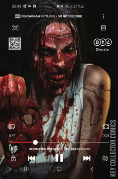 Variant Cover for Red Room: Trigger Warnings #1