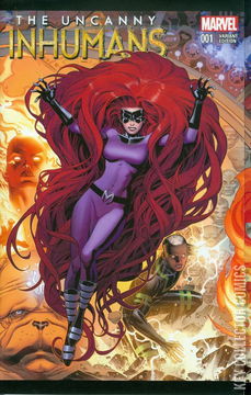 Variant Cover for Uncanny Inhumans #1