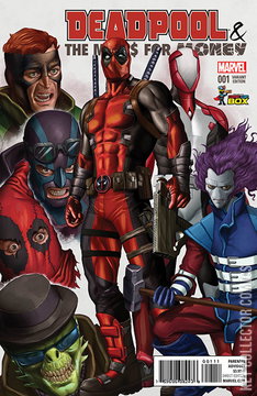 Variant Cover for Deadpool and the Mercs for Money #1