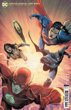 Variant Cover for Justice League: Last Ride #1
