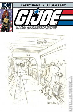 Variant Cover for G.I. Joe: A Real American Hero #201