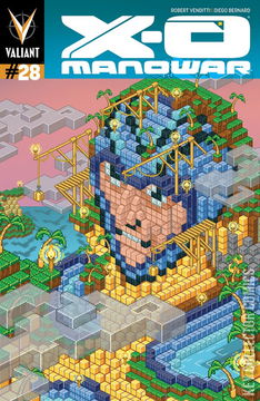 Variant Cover for X-O Manowar #28