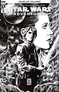 Variant Cover for Star Wars Adventures #8