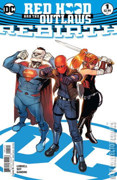 Variant Cover for Red Hood and the Outlaws: Rebirth #1
