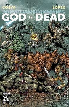 Variant Cover for God is Dead #34