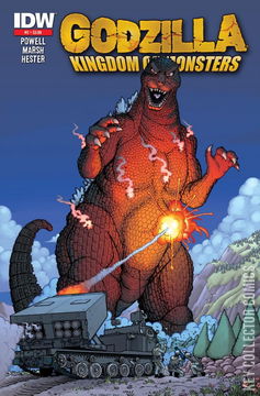 Variant Cover for Godzilla Kingdom of Monsters #2